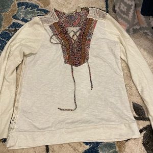 Boho top from Buckle